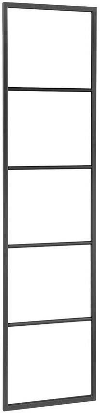 Sapho SKA stalen handdoekhouder staand 42 mat zwart gepoedercoat