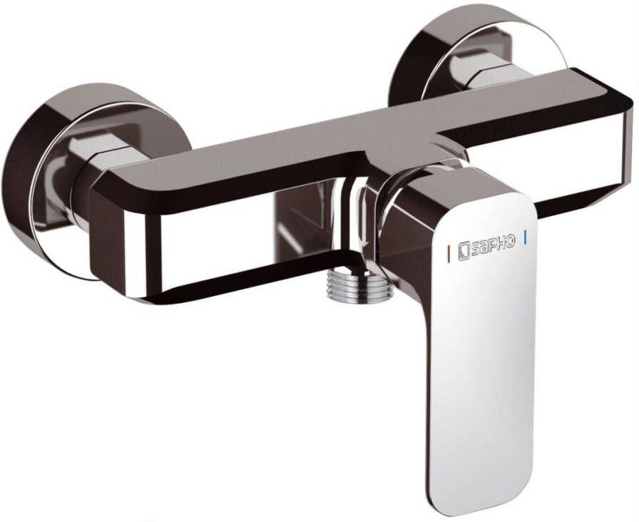 Sapho Opbouw Douchekraan Spy Mengkraan 1-hendel 19.5 cm Chroom