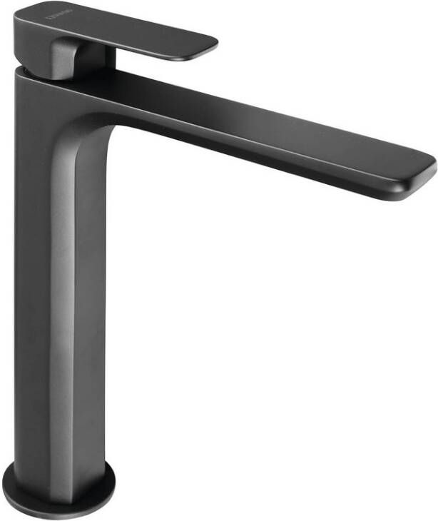 Sapho Wastafelmengkraan Spy 1-hendel Recht Hoog 29.8 cm Mat Zwart