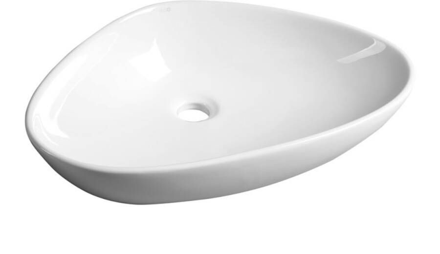 Sapho Waskom Teruel 58.5x39x14 cm Keramiek Wit