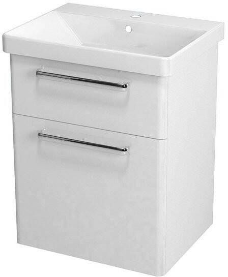 Sapho Theia Hori Badkamermeubel keramiek 56 cm wit