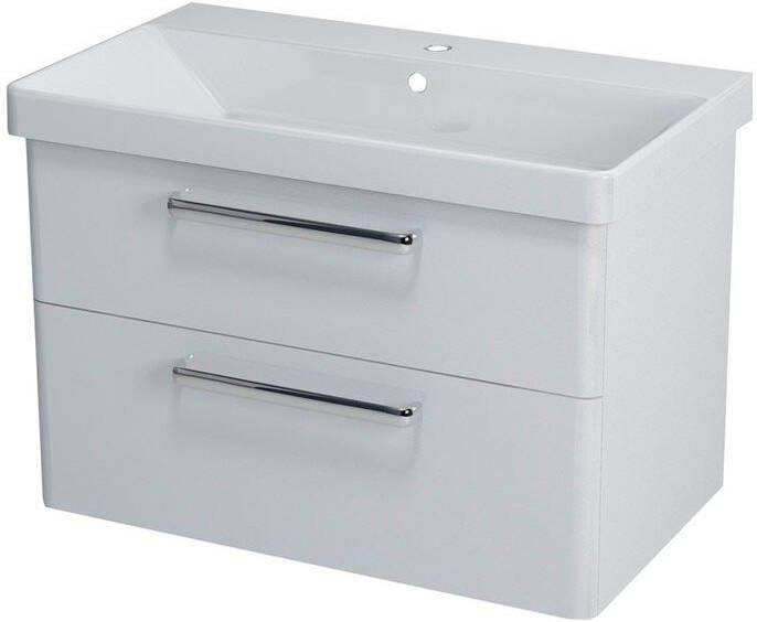 Sapho Theia hori Badkamermeubel keramiek 75 cm wit