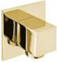 Sapho vierkante handdouche aansluiting 5x5cm goud - Thumbnail 2