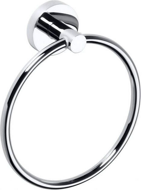 Sapho Handdoekhouder X-Round Rond 16x19 cm Chroom