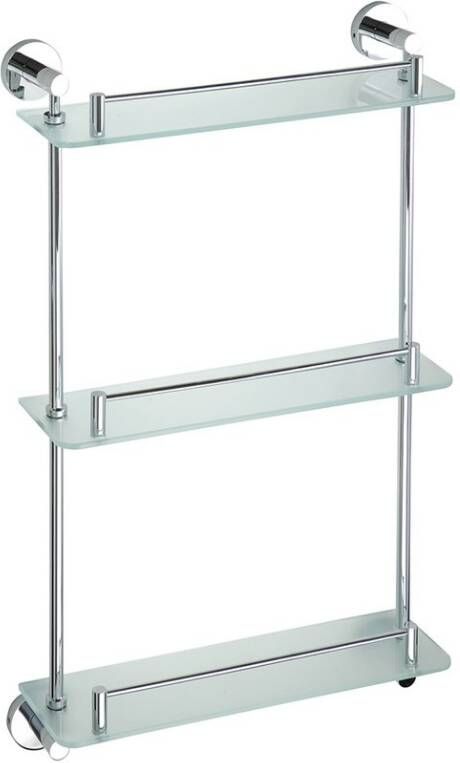 Gelco Trinity Black rechthoekig scherm 1100x900mm helder glas rechts