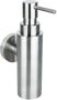 Sapho X-Steel Zeepdispenser 180ml geborsteld RVS - Thumbnail 1