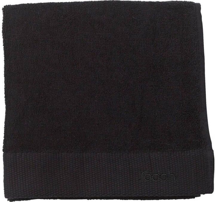 Södahl handdoek 40x60 cm comfort zwart
