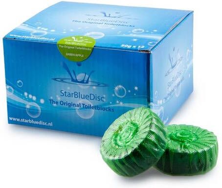 StarBlueDisc blokjes halfjaar per 12 stuks 127185514 groen