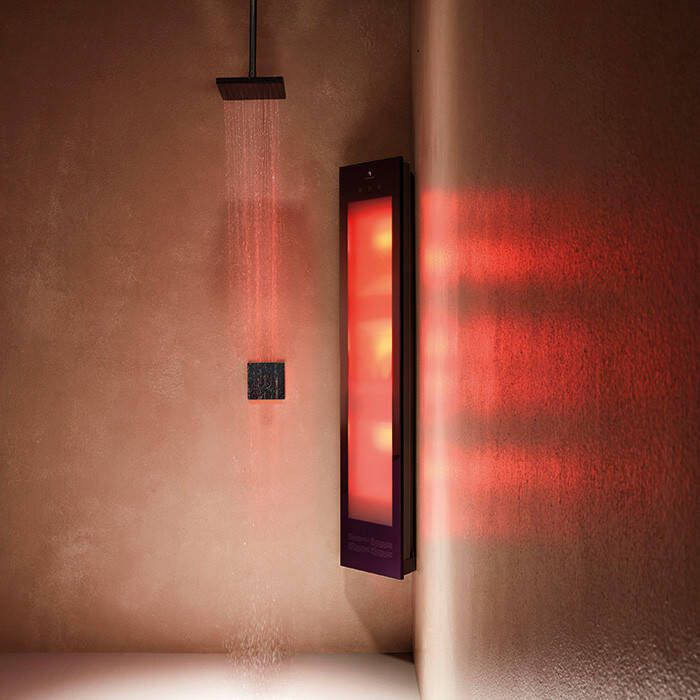 Douche Concurrent Sunshower Combi Black UV en Infrarood Opbouwapparaat 29x144x22.8cm Full Body 2000watt Aluminium - Foto 4