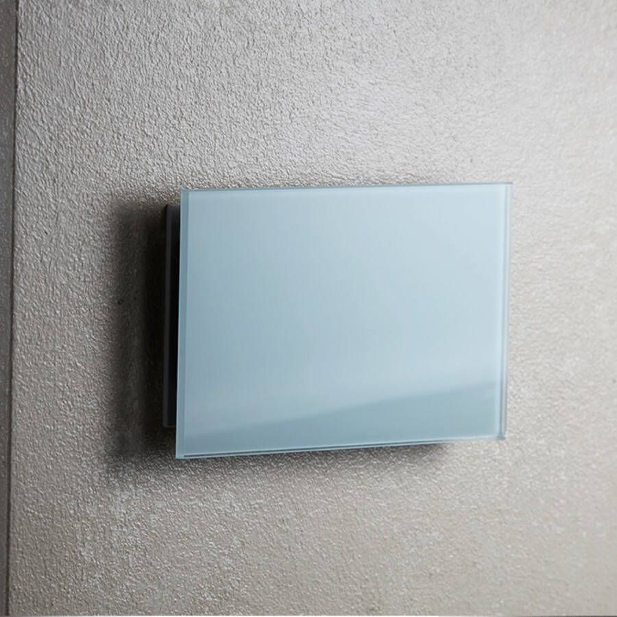 Douche Concurrent Sunshower Ventilatierooster 15x9cm Glas Wit voor Deluxe Pure en Pure - Foto 3