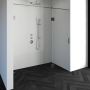 Saniclass Create douchedeur 190x200cm 2 delig profielloos met antikalk en 8mm veiligheidsglas chroom glans 4JC15 - Thumbnail 2