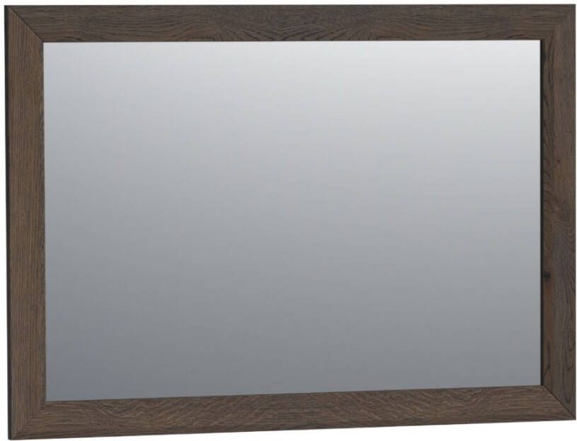 Tapo Massief Eiken spiegel 100x70 black oak