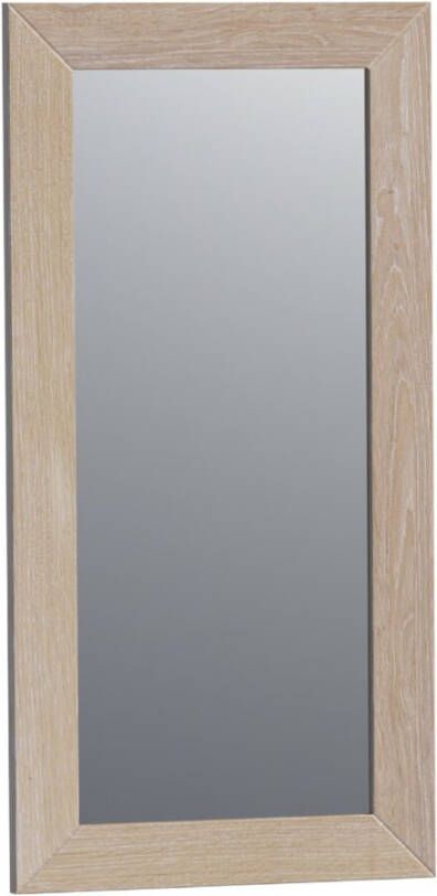 Tapo Massief Eiken spiegel 40x80 white oak