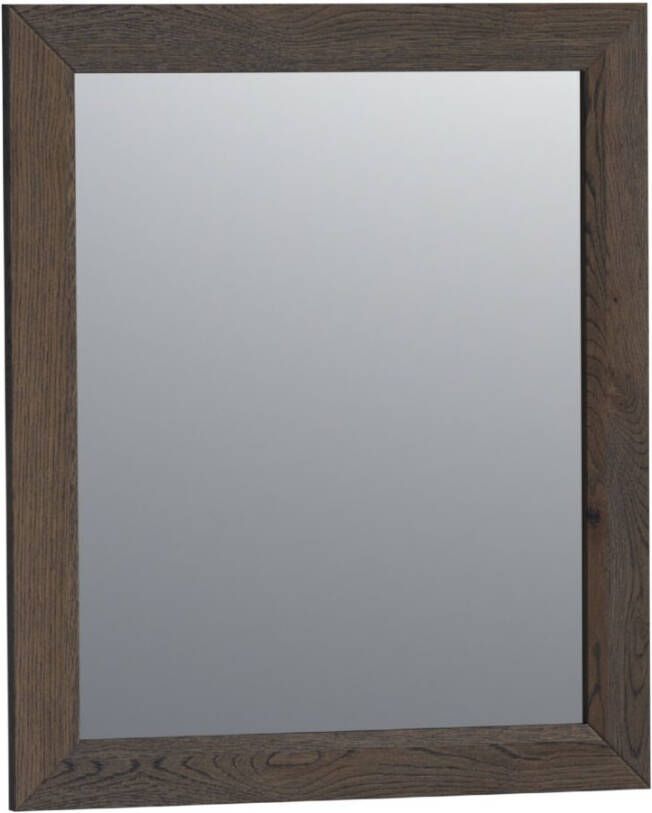 Tapo Massief Eiken spiegel 60x70 black oak