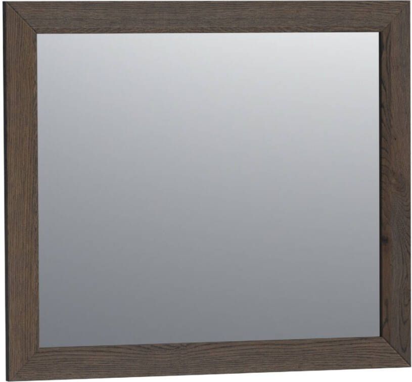 Tapo Massief Eiken spiegel 80x70 black oak
