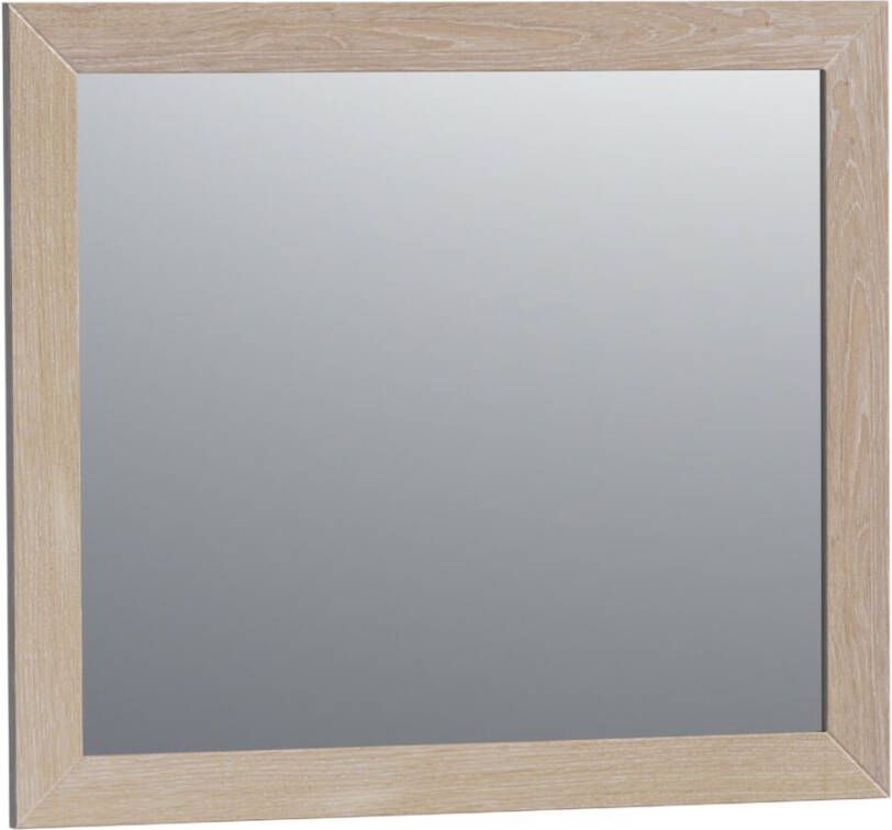 Tapo Massief Eiken spiegel 80x70 white oak