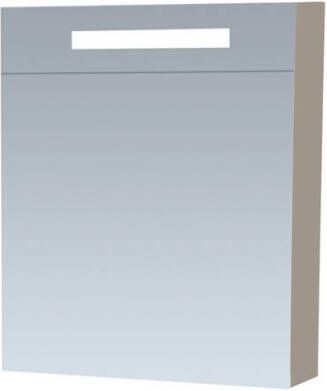 Topa New Future spiegelkast Gelakt Taupe 60cm dubbelzijdige spiegel verlichting & stopcontact