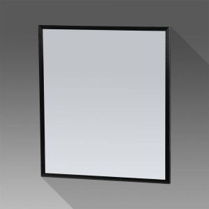 Tapo Silhouette 60 mat zwarte spiegel 60x70cm