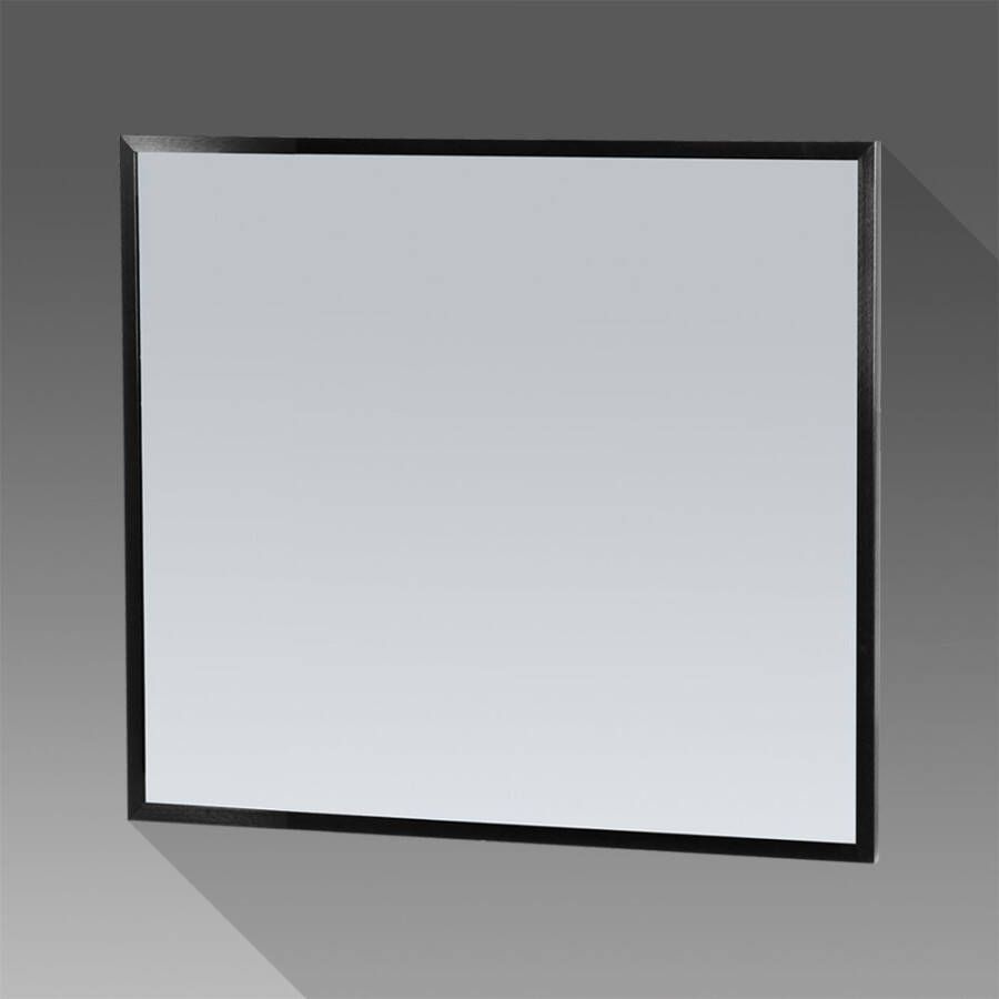 Tapo Silhouette 80 mat zwarte spiegel 80x70cm