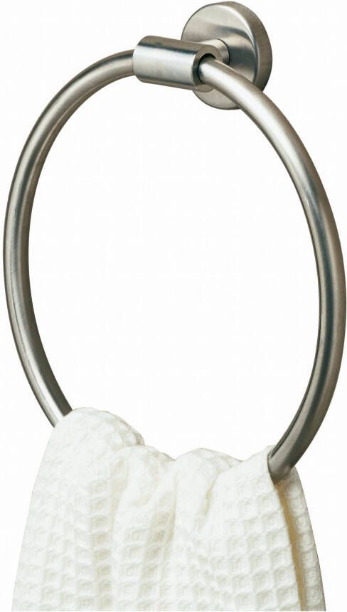 Tiger Boston Handdoekring 22x22x6cm rond geborsteld RVS 308930946 - Foto 2