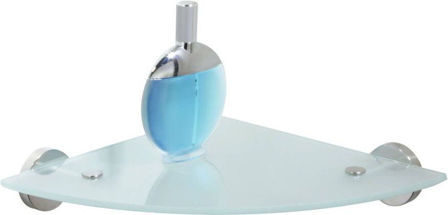 Tiger Boston Planchet 25x25x5cm hoekmodel gepolijst RVS helder glas 308230346