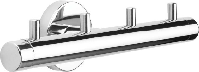 Tiger Boston Handdoekhaak 20cm 4 haken gepolijst RVS 309830346 - Foto 2