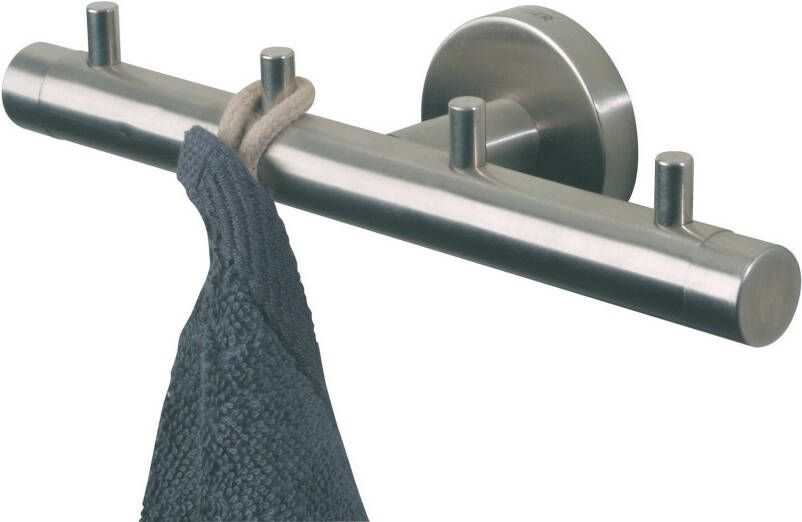 Tiger Boston Handdoekhaak 20cm 4 haken geborsteld RVS 309830946
