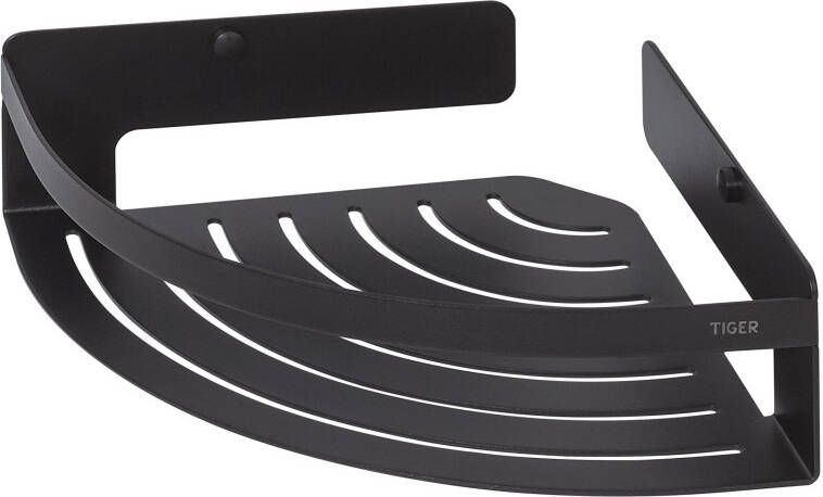 Tiger Caddy grote hoekdouchemandje 22 4x22 4cm zwart - Foto 2