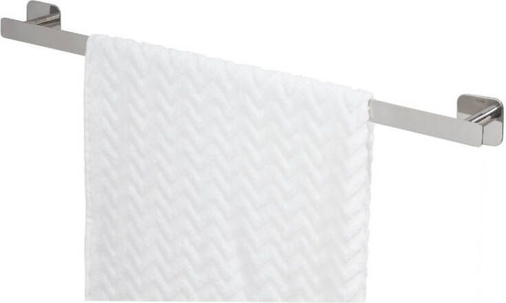 Tiger Colar Handdoekhouder 60cm enkel zelfklevend gepolijst RVS 1313630346