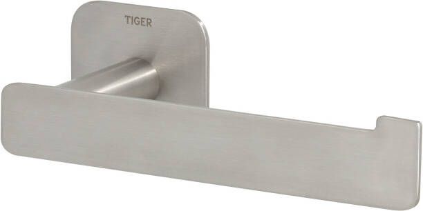 Tiger Colar Toiletrolhouder rechthoek RVS geborsteld 16x5x6.9cm 1313930946