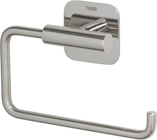 Tiger Colar Toiletrolhouder zonder klep zelfklevend gepolijst RVS 1314030346 - Foto 2