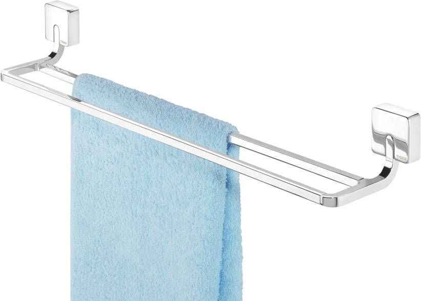 Polysan Esca Chrome Glazen douchepaneel uit één stuk wandmontage helder glas 800 mm