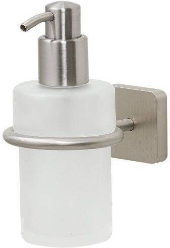 Tiger Onu Zeeppomp wandmodel 7.7x15x11 cm geborsteld RVS