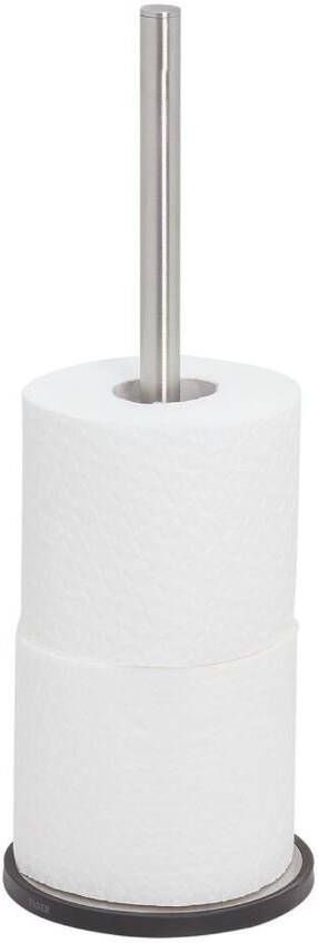 Tiger Tune Reserverolhouder vrijstaand RVS geborsteld Zwart 12.6x35.6x12.6cm 1325530946