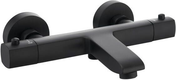 GO by Van Marcke badkraan 26.6cm opbouw thermostatisch messing zwart mat YH3100YB