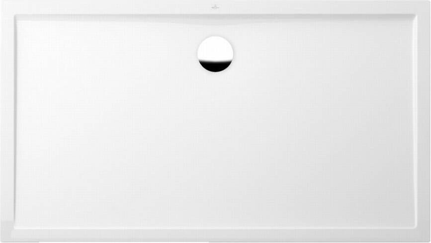 Villeroy & Boch Futurion Flat Rechthoekige douchevloer 1400 x 900 x 25 mm Wit Alpin