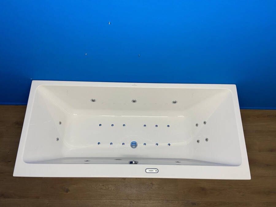 Villeroy & Boch Subway bubbelbad met Advance systeem 190x90 wit