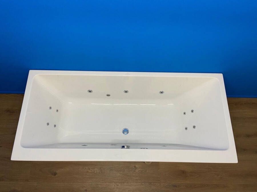 Villeroy & Boch Subway bubbelbad met Basic systeem 160x70 wit