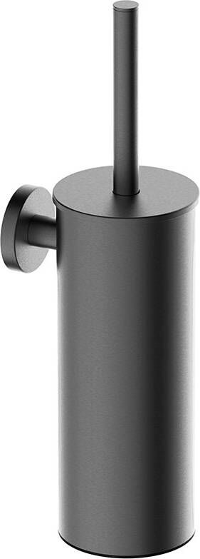 Wiesbaden Alonzo toiletborstel met houder voor wandmontage 35 2 x 9 2 x 12 cm gunmetal - Foto 3