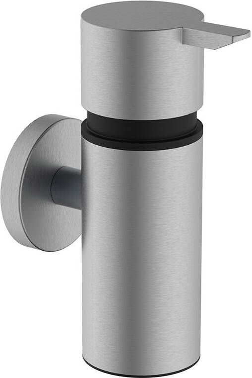 Wiesbaden Alonzo zeepdispenser 90 ml 14 x 5 x 9 8 cm geborsteld rvs - Foto 2