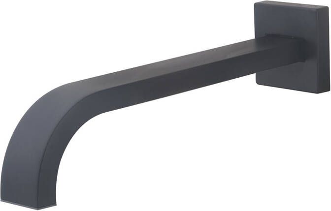 Wiesbaden Uitloop vierkant 25 cm 1 2&apos;&apos; mat zwart 29.2015 - Foto 2