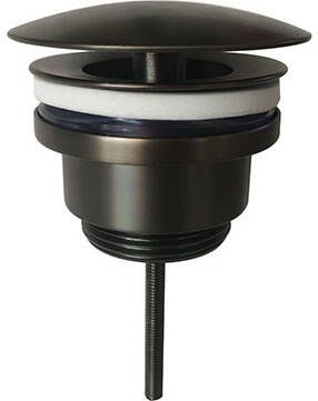 Wiesbaden Caral open afvoerplug 5 4'' gunmetal 33.7011