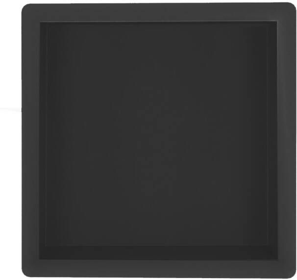 Wiesbaden Demis inbouwnis 30 x 30 x 7 cm mat zwart 33.2180 - Foto 4