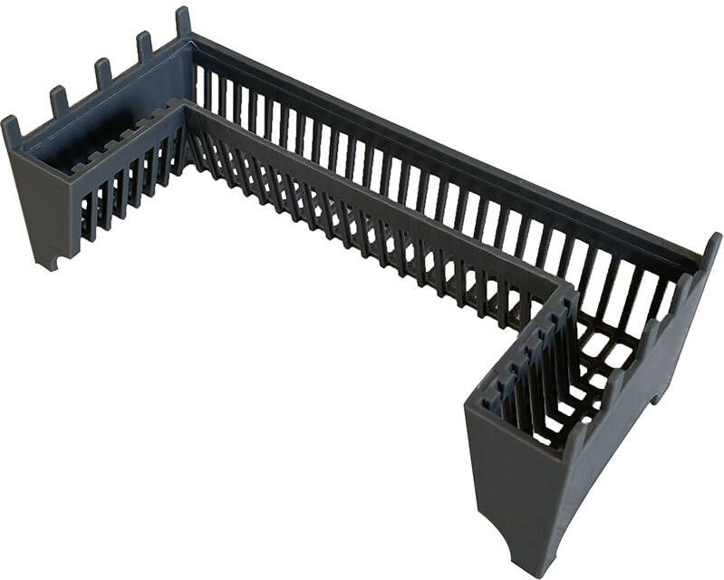 Wiesbaden haarfilter voor douchegoot kunststof grijs nieuw design 33.4158