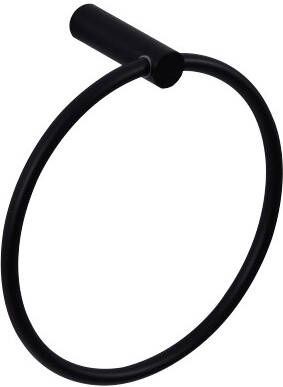 Wiesbaden Ida handdoekring zwart 28.5055 - Foto 3