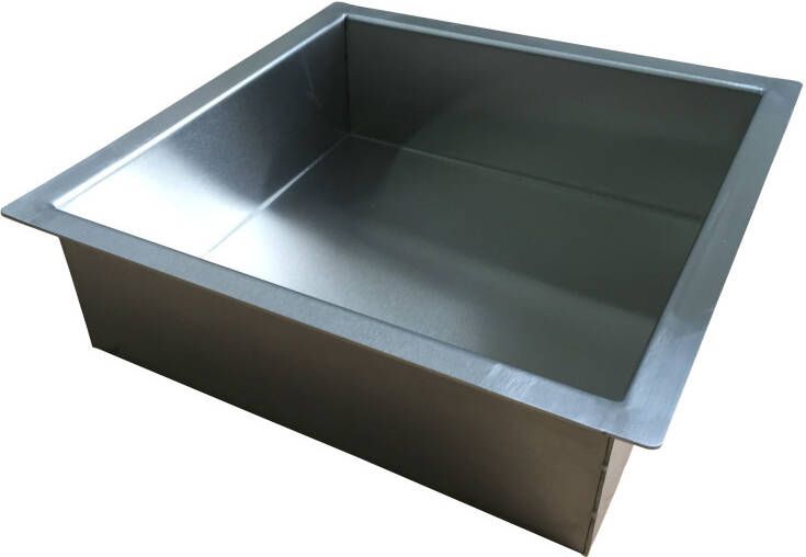 Wiesbaden Demis inbouwnis 30 x 30 x 10 cm RVS 33.4182 - Foto 2