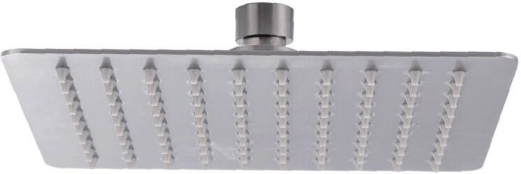 Wiesbaden Hoofddouche Rombo Flat | 20x20 cm | Vierkant | RVS look - Foto 5