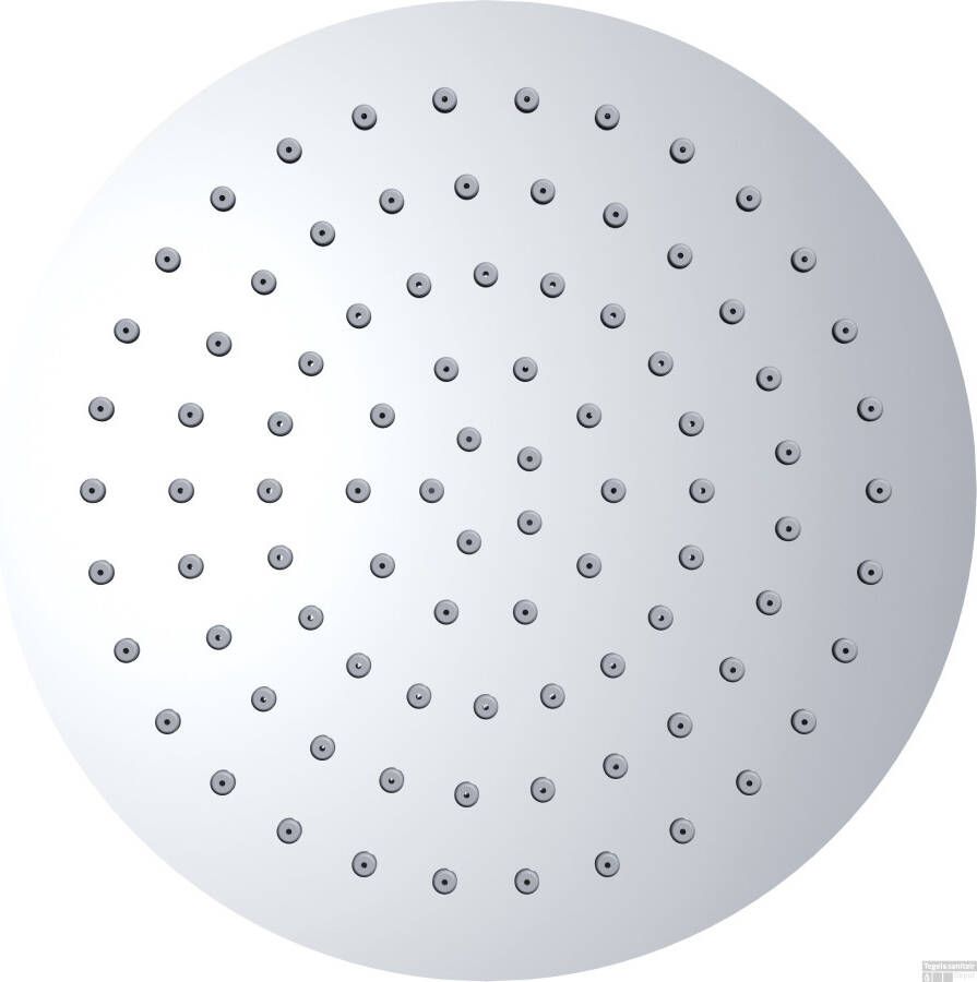 Wiesbaden UFO Luxe hoofddouche rond 300 mm Ultra plat chroom - Foto 2