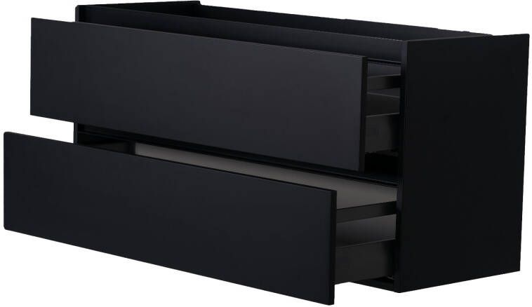 Wiesbaden Marmaris onderkast 100cm mat zwart