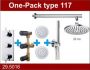 Wiesbaden Thermostatische Inbouw Regendouche Set Type 117 Body Jets Wandarm 20 cm Rond incl. Inbouwdeel - Thumbnail 3